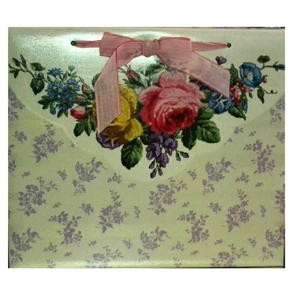 Hallmark Photo Album Decorative Cover Pages Original Box Memories Scrapbooks